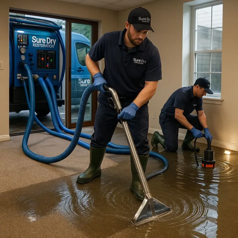 Water Extraction and Removal process in Christmas, FL
